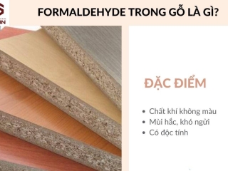 Formaldehyde trong gỗ công nghiệp có những ảnh hưởng gì đến sức khỏe con người?